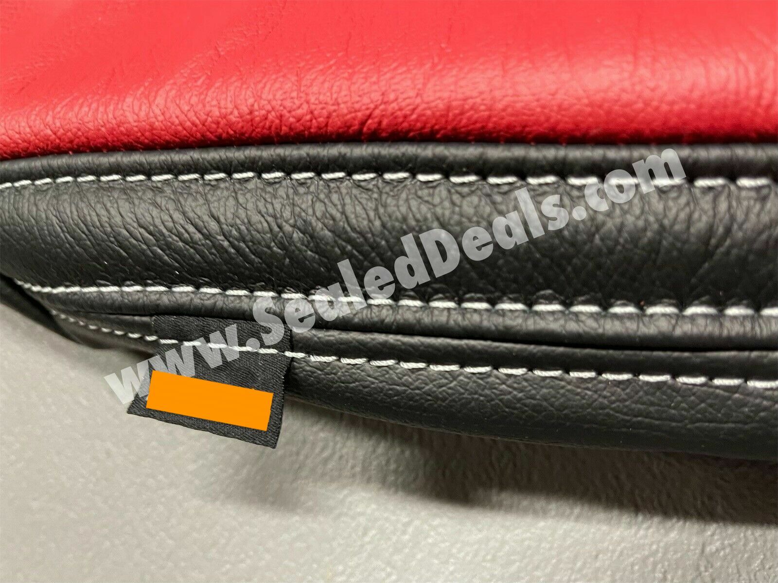 2010 > 2015 Chevy Chevrolet Camaro Coupe Custom Black & Red Leather Seat Covers eBay