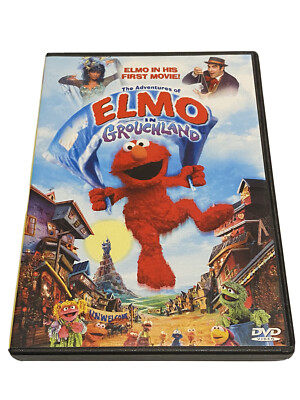 THE ADVENTURES OF ELMO IN GROUCHLAND (DVD, 1999) FULL SCREEN