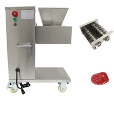 Full Stainless Commercial Meat Slicer W/20mm Blade 1hp Power Meat Cutter 400KG/H