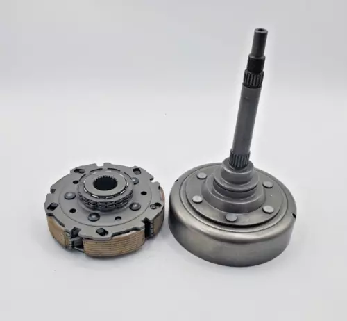 Wet Clutch Shoe & Clutch Cover Drum Housing Fit HiSUN ATV UTV 500 700 Massimo - Picture 4 of 12