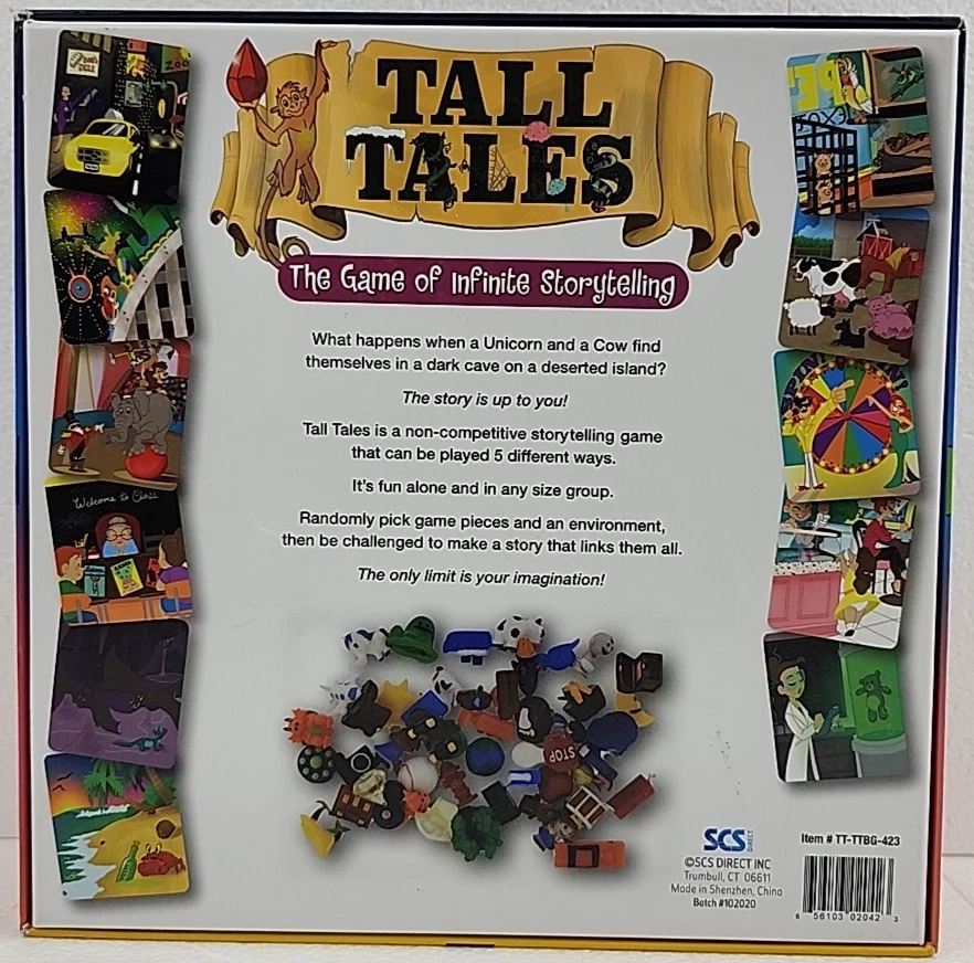 TALL TALES Board Game of Infinite Storytelling Learning Imagination - Image 2 of 4
