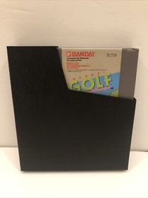BANDAI GOLF Challenge Pebble Beach Ninetendo NES With Dust Sleeve Authentic