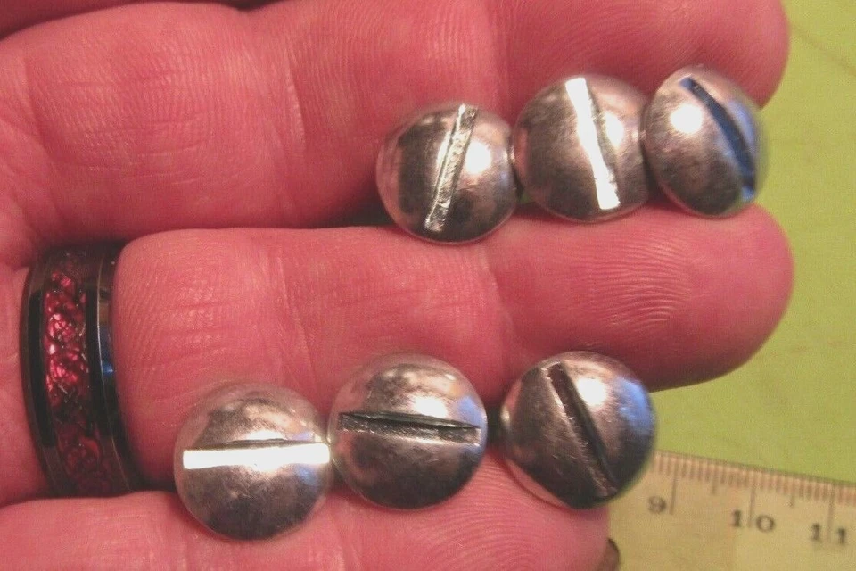 Parafusos de tampa lateral Rickman Zundapp 125 Montesa 250 contagem 6 p/n R051 54 020 novo na caixa - Imagem 2 de 3