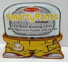 Melissa  Doug Smarty Pants Preschool 120 Brain Building Cards U6