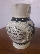 W.German Fein Schmeckt Der Wein Aus Einem Krug Von Stein Glazed  Pitcher Jug