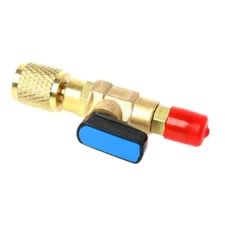 Reliable Straight Ball Valve Adapter For HVAC AC R134a R22 R12 R410a 14