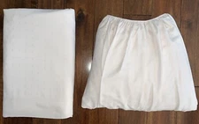 Poly-Commodity 100% Egyptian Cotton Queen Powder Pink Sheet Set.