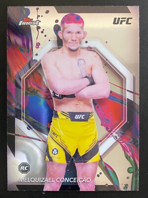 Melquizael Conceicao 2024 Topps Finest UFC Common Chrome Rookie