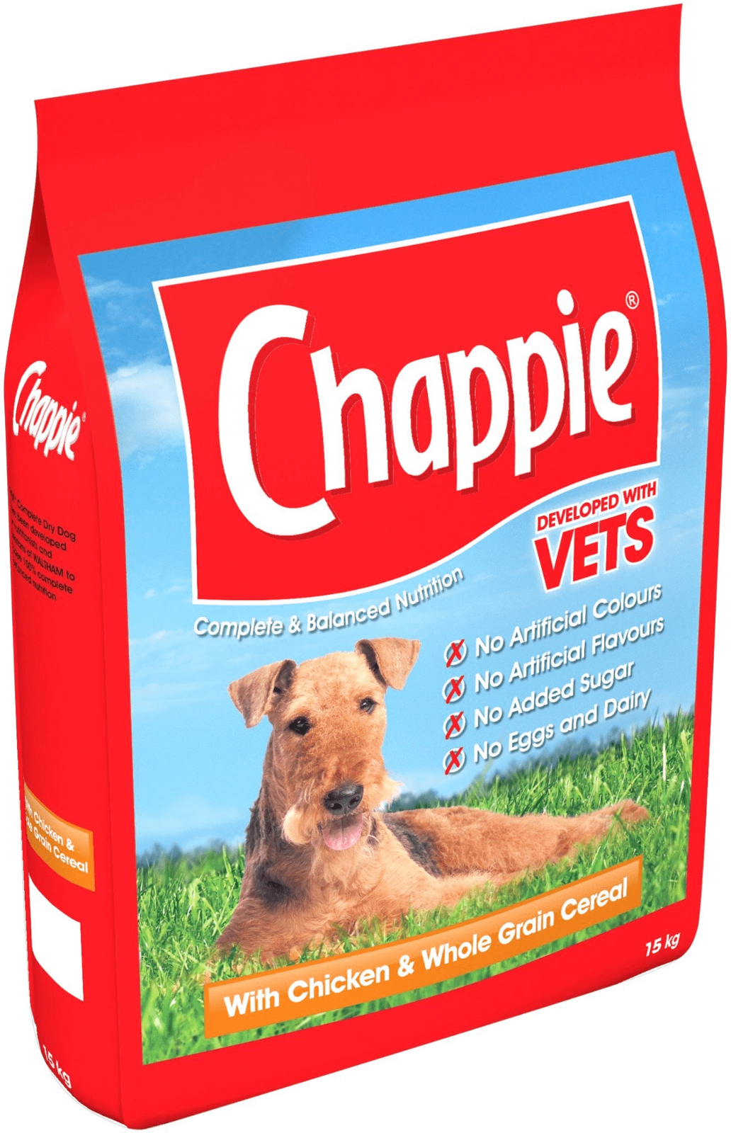 Dry Dog Food Chappie Complete Balanced Chicken And Wholegrain Cereal 15kg
Opens in a new window or t
