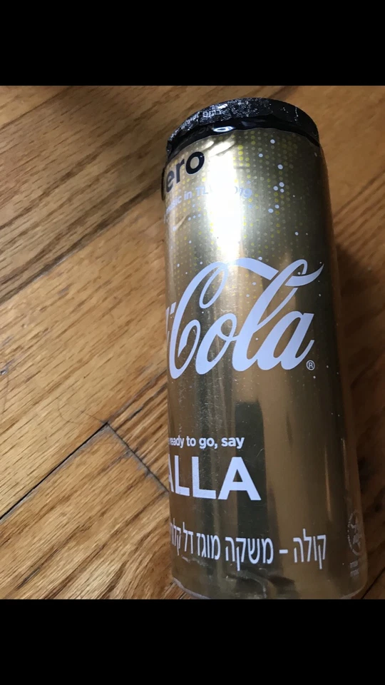 Nueva lata Coca Cola Eurovision Zero 2019 edición limitada Tel Aviv Israel - YALLA Foto 2 de 3