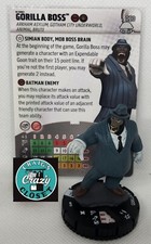 WizKids HeroClix Gorilla Boss 010 DC Notorious Common