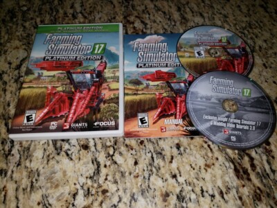 Farming Simulator 17 Platinum Edition - PC [video game] 854952003806| eBay