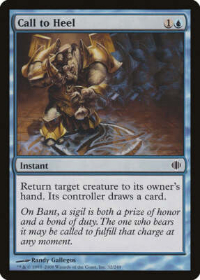Call to Heel [Shards of Alara] Magic MTG