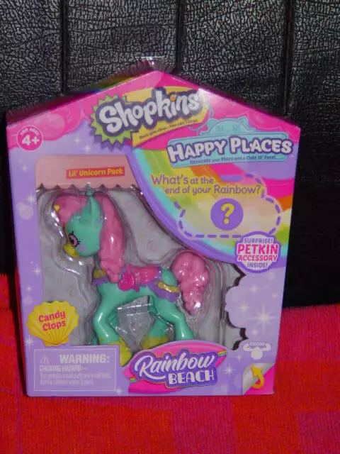 Shopkins rainbow outlet beach unicorns