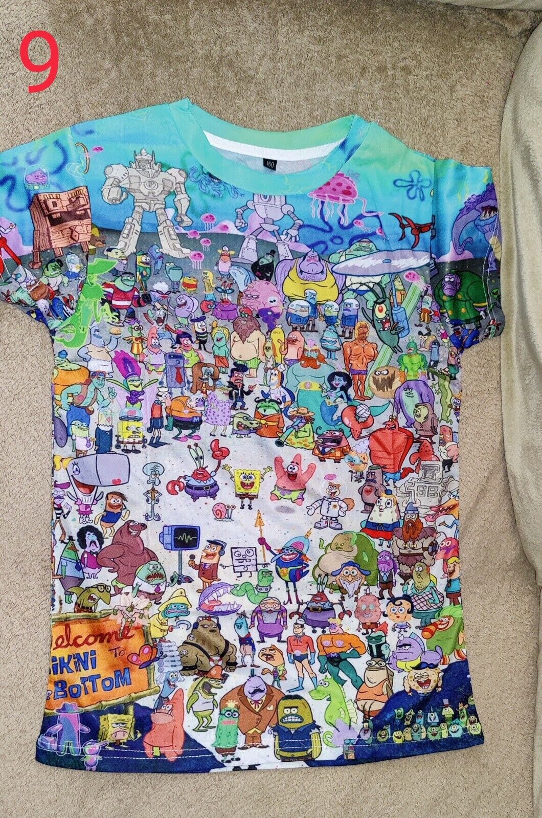 Kids Roblox, SpongeBob And Among Us Shirts