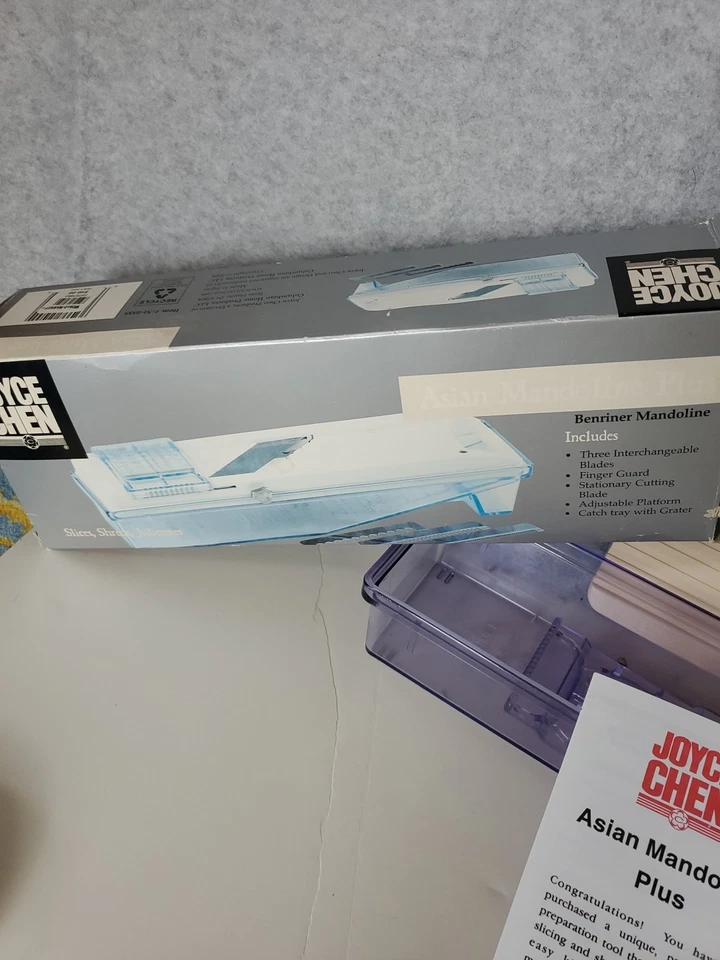 Mandolina Asiática Joyce Chen Plus de Benriner ¡¡NUEVA EN CAJA!!  ¡Ver fotos!! Foto 4 de 4