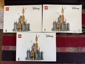 Lego 43222 Disney Castle- Pre-owned and partially built- all pieces included