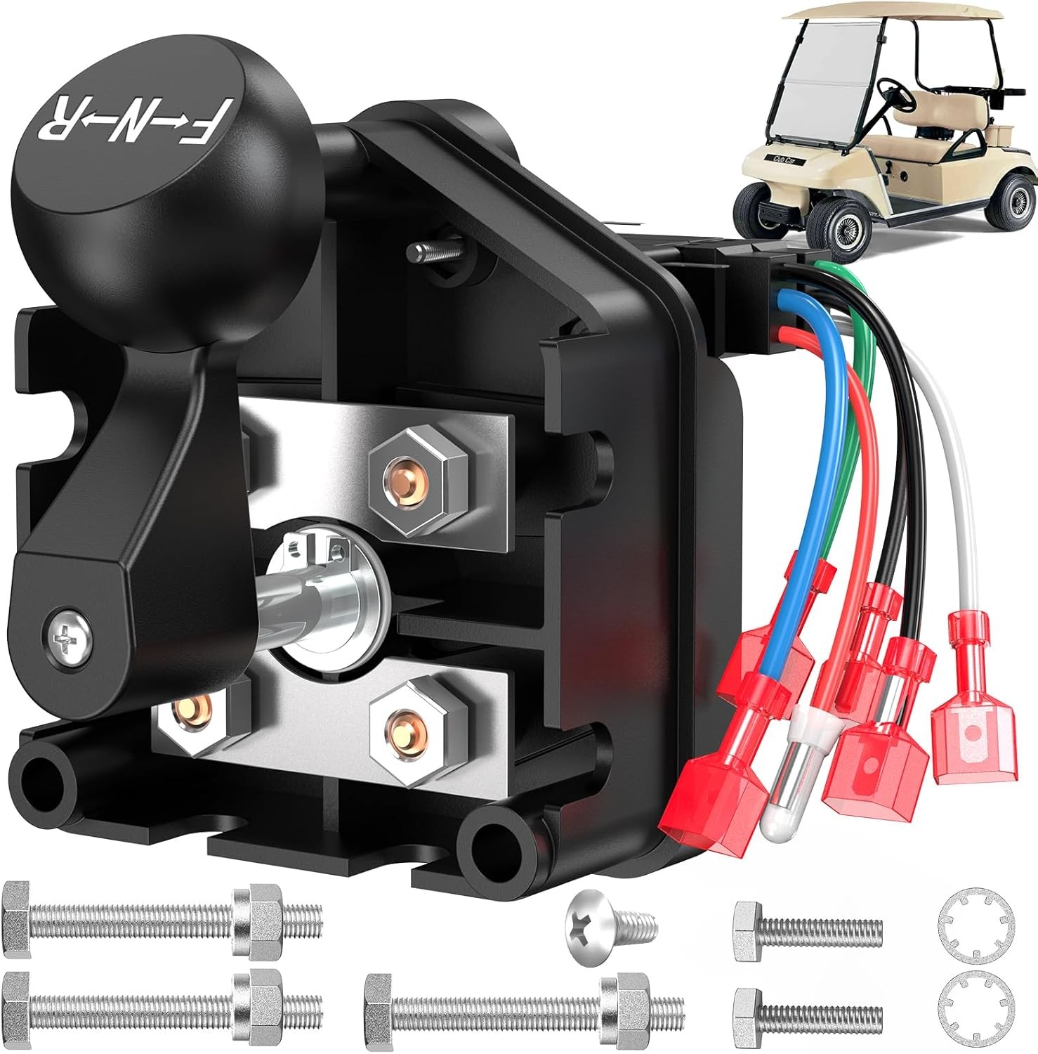 Golf Cart 48 Volt Forward and Reverse Switch Assembly with H