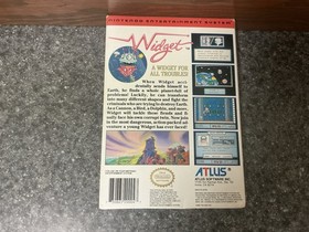 Widget (Nintendo Entertainment System, NES 1992) Complete In Box