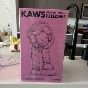 Kaws Figure Pink | eBay