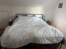 Housse de matelas microfibre premium Mission Allergy Cal King 15" profondeur