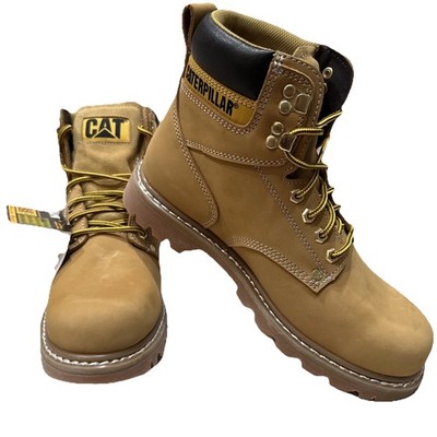 Caterpillar Men Second Shift Waterproof Work Boot Shoes Size 10