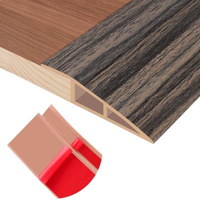 Floor Transition Strip Self Adhesive Vinyl Door Threshold for Doorways Carpet Ed
