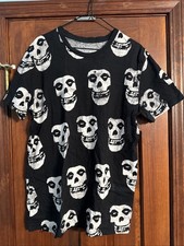 The Misfits crimson ghost shirt Repeating Logo XL Men  s Size. Punk New Jersey