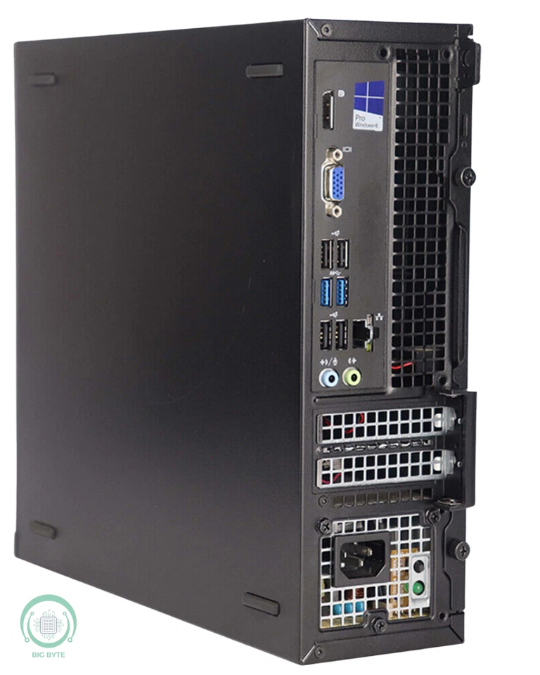 Dell OptiPlex i7 SFF Desktop | Up to 32GB RAM | TB SSD | Windows 11 Pro | Wi-Fi - Image 4 of 4