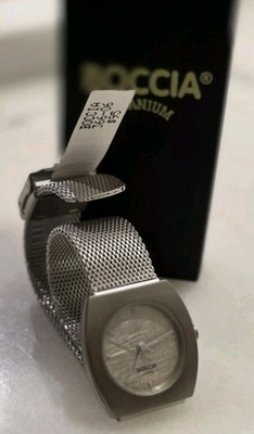 Boccia Titanium Swiss Quartz Ladies Wrist Watch New Women's Jewelery 366-06