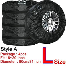 4pcs Spare Tire Covers Waterproof Sun Protector Truck Car Trailer 19-23 Usa 4pcs Spare Tire Covers Waterproof Sun Protector Truck Car Trailer 19-23 Usa