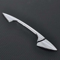8Pcs Chrom TüRgriff Abdeckungen Zierleisten FüR E//Ml/Cla