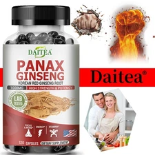Korean Red Ginseng Extract Capsules - Enhance endurance and boost energy