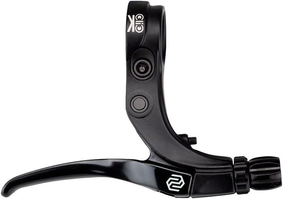 Promax Click V-Point BMX Brake Lever - Lightweight 6061-T6 Aluminum, Short