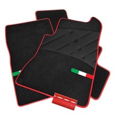 To Fit To fit Fiat 500 Car Mats 2013 - 2020 & Italian Icon Logo