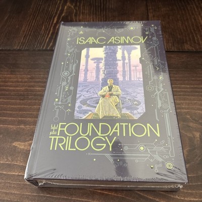 The Foundation Trilogy by Isaac Asimov | Leather Bound SEALED