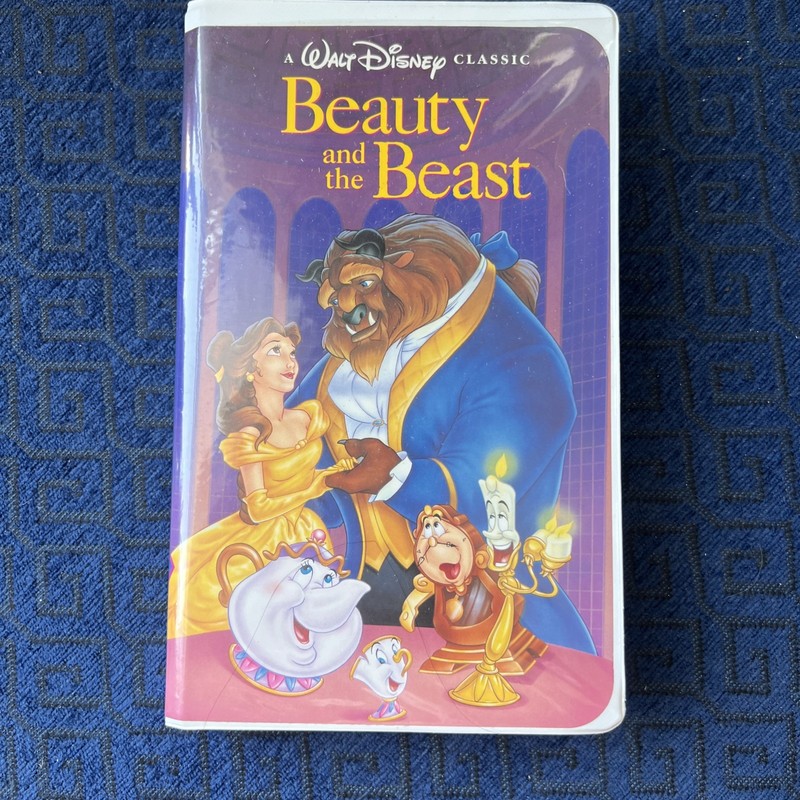 Walt Disney BEAUTY AND THE BEAST Black Diamond Classic VHS Tape 1325