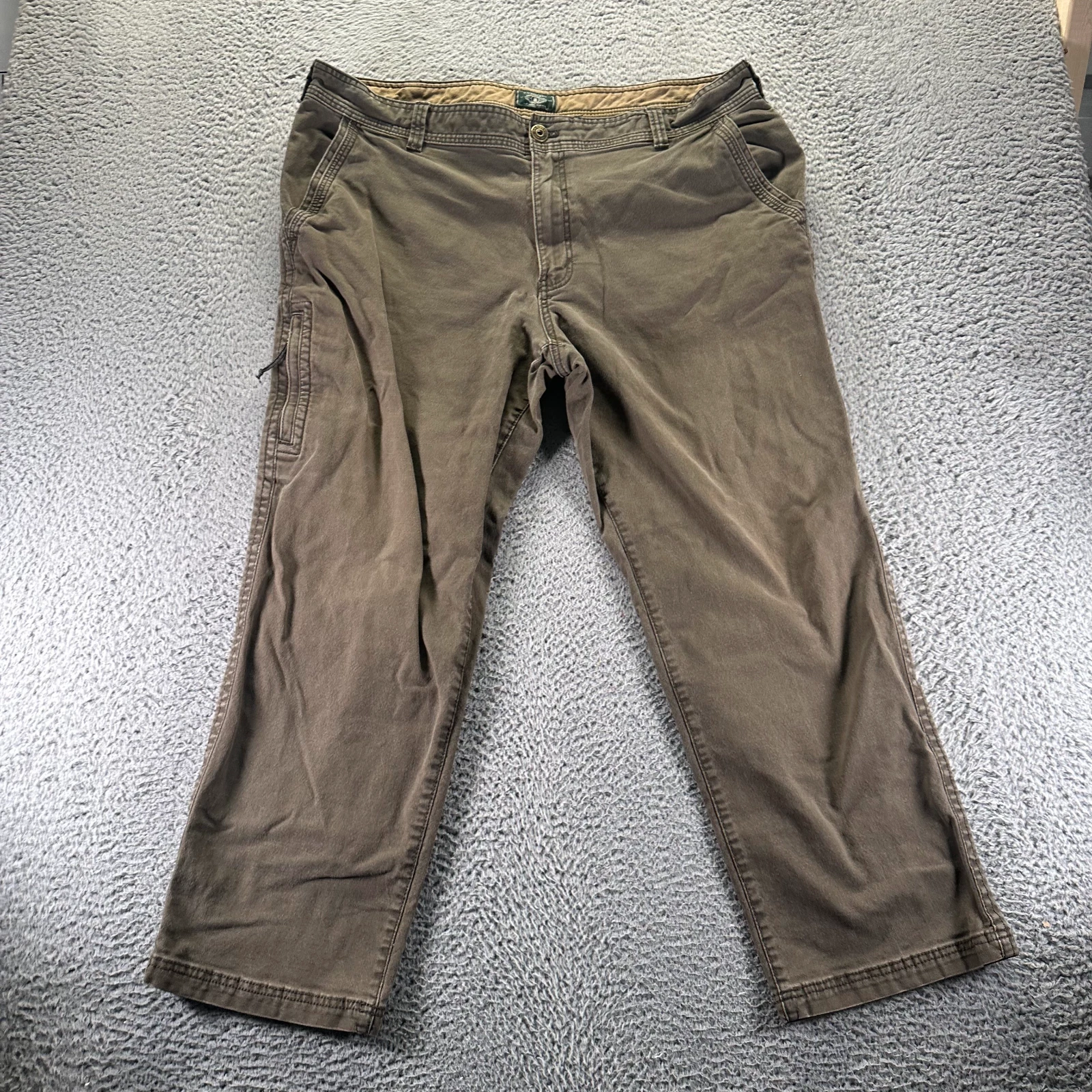 G.H. Bass Pant Mens 40x28 Brown Straight Leg Utility Hiking Gorpcore Workwear