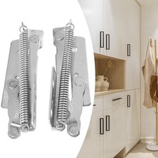 Sprung Hinges Smooth Heavy Duty Lift Up 84mm*21mm Silver Tools Lift up