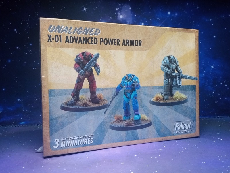 Fallout - Wasteland Warfare - X-01 Advanced Power Armor Modiphius