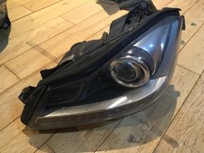 Mercedes W204 C220 C-class Cdi 4 Door 2008-2014 Headlight passenger Side