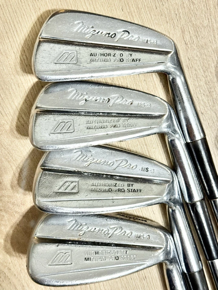 Juego de hierros Mizuno Pro Staff MS-3 2-PW precisión FM ejes de acero diestro hecho en Japón Foto 4 de 4