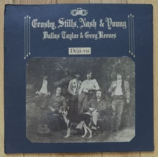 Crosby Stills Nash & Young DEJA VU LP 1970 Atlantic Vinyl 