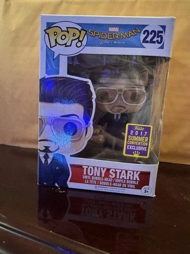 Funko Pop Marvel Spider-Man Homecoming Tony Stark #225 Summer Exclusive 2017