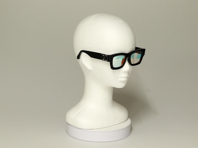 LOUIS VUITTON MEN'S LV CHARLESTON GLASSES Z1244E BLACK Pre-Owned