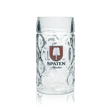Spaten Bierkrug Maßkrug 1,0l Henkelgläser H...