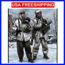 1/35 Scale Die Cast Resin Figure Assembled Model Kit History Military Miniatu...