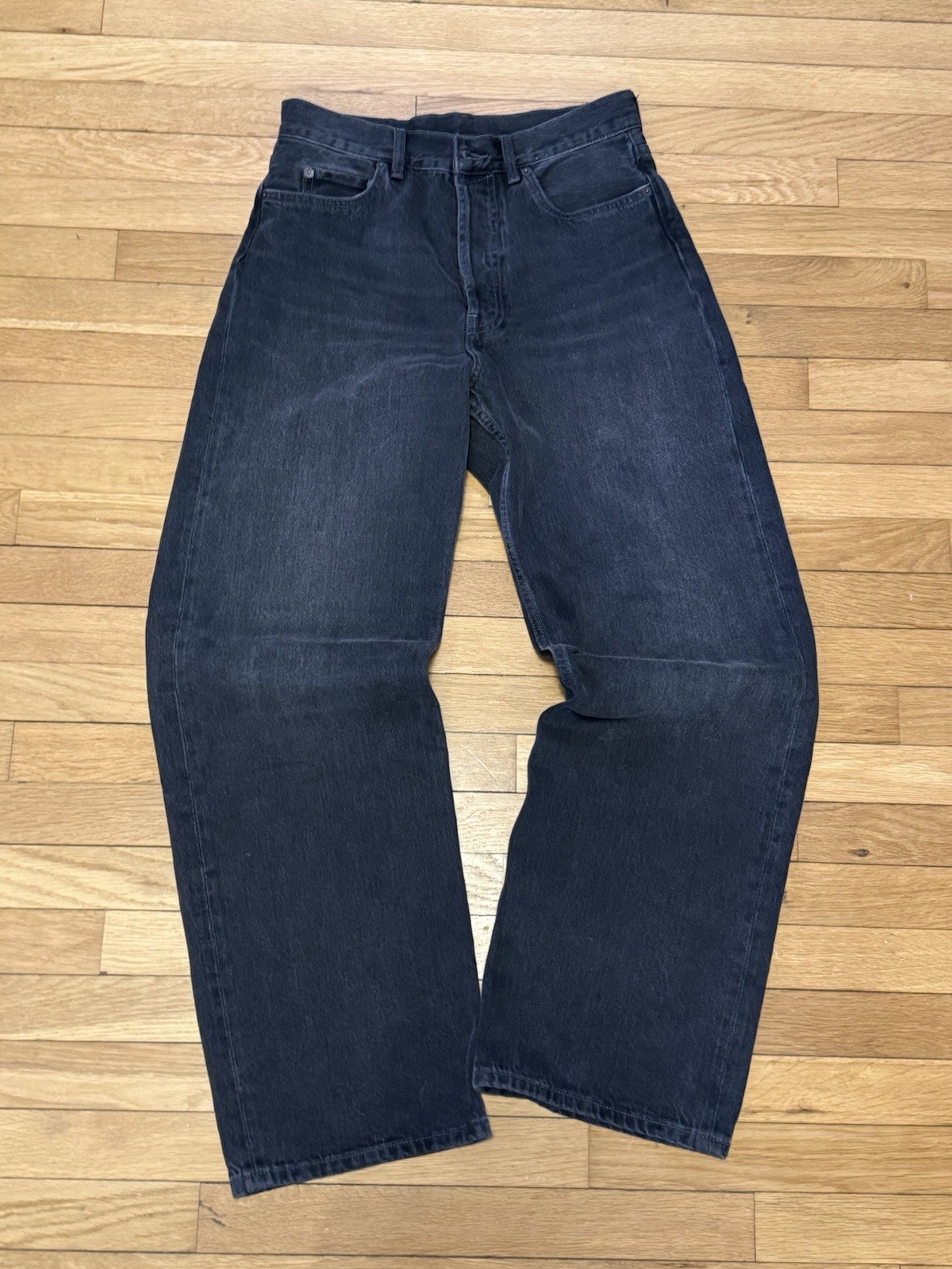 Acne Studios 1981m Vintage Black Jeans