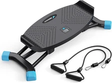 MERACH MR-2416 Balance Board for adults, Stepper with Resistance Bands,