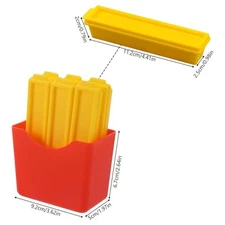 French Fries Ice Cube Tray Mold Set 6PCS